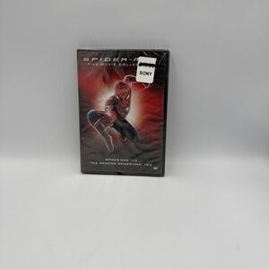 Spider-Man 1-3 Amazing Spiderman 1 & 2 Five-Movie Collection (DVD)‎ NEW SEALED